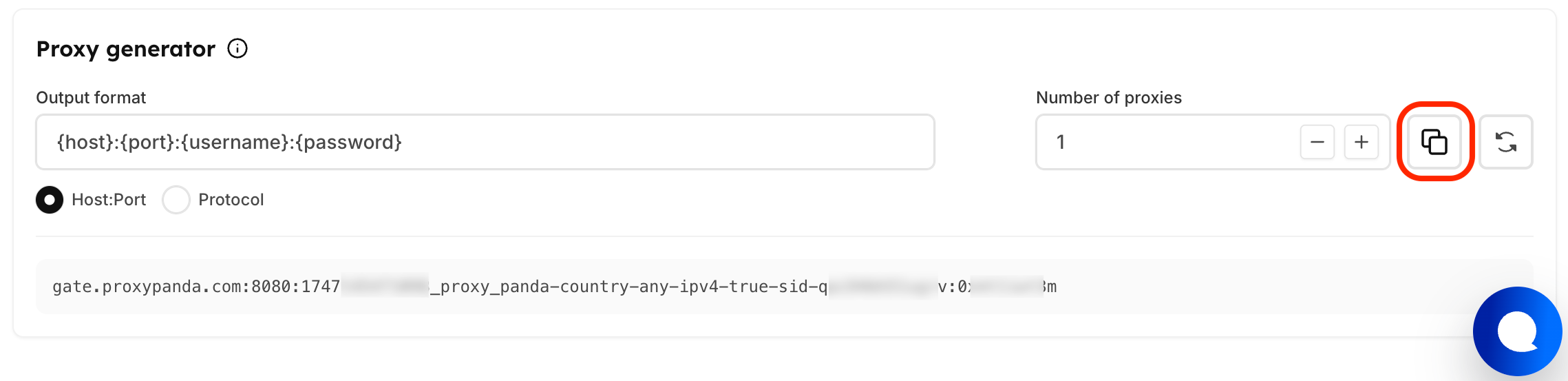 ProxyPanda copy proxy